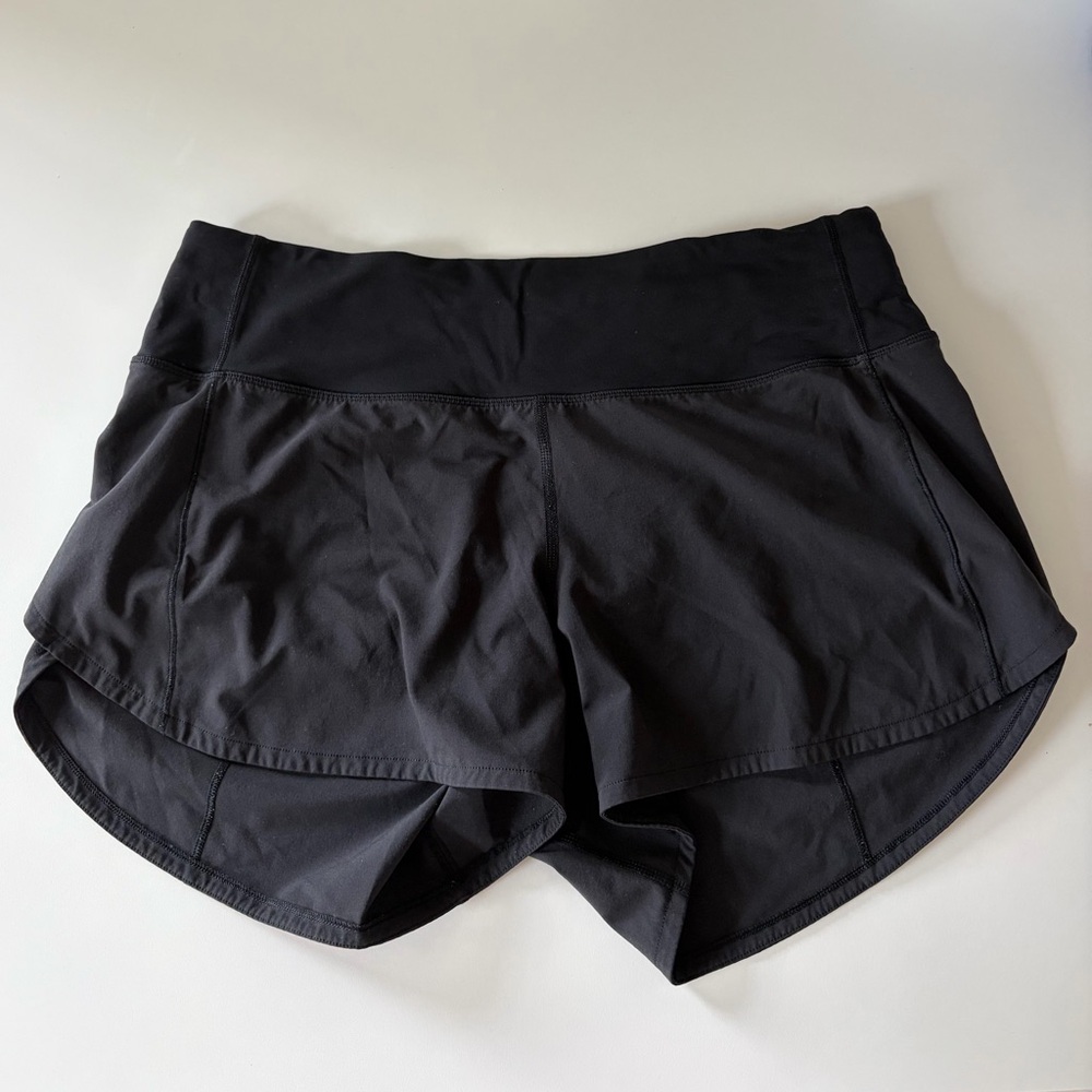 LULULEMON SPEED UP SHORTS SIZE 6